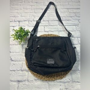 E.T.A. Black Crossbody Bag for Women.